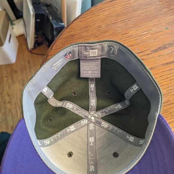 Minnesota Vikings New Era salute to service fitted cap, size 7-1/2 - Picture 5 of 6